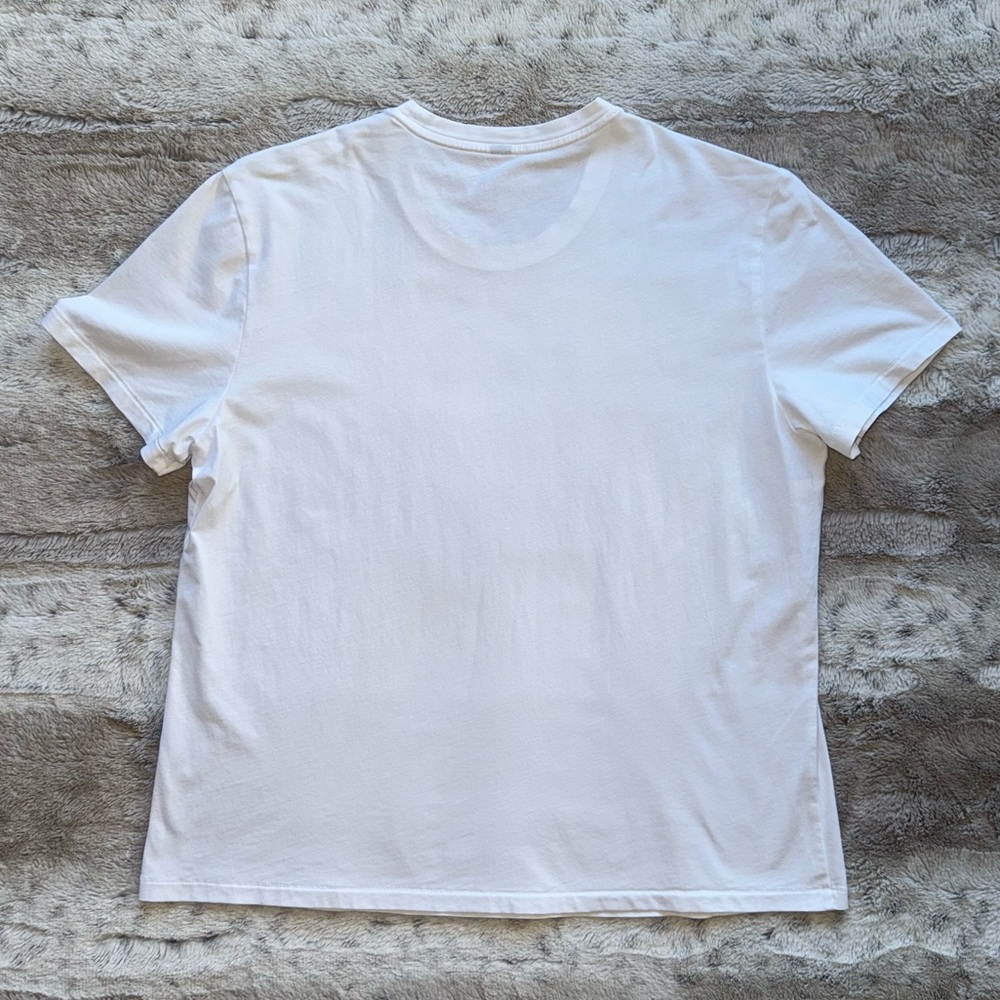 Vuori Solid White Basic Short Sleeve T-Shirt - image 3